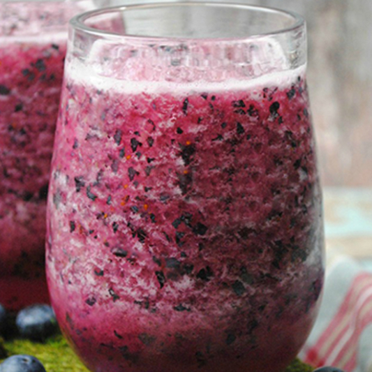 Slush with Blueberry