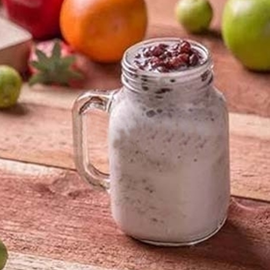 Milkshake with Red Bean