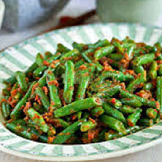 Sauteed String Beans with Belacan