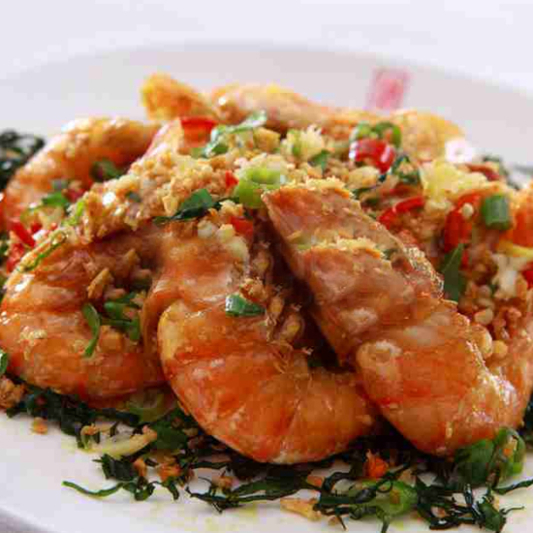 Deep Fried Shrimp with Spicy Salt
