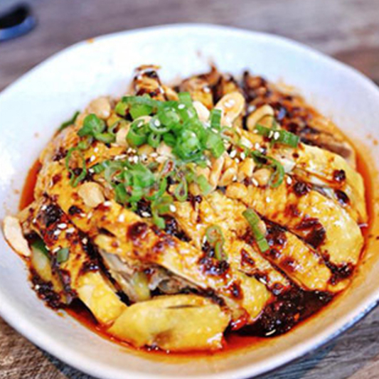 Chicken with Chili Oil Sauce