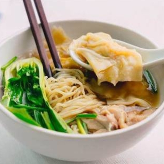 Wonton Noodle Soup (5 pcs)