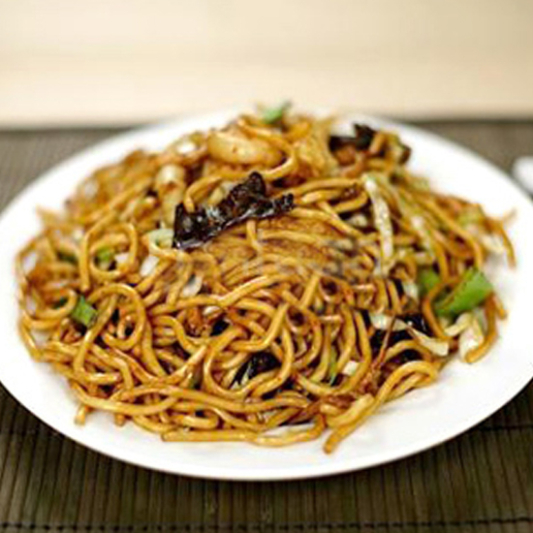Beef with Vegetable Chow Mein