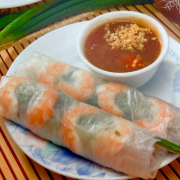 60. Shrimp & Pork Spring Rolls (2 pcs) (Gỏi Cuốn Tôm Thịt)