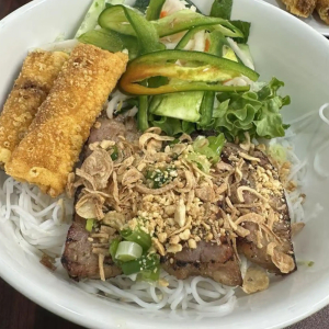 50. Vermicelli Noodles with Grilled Pork (B&uacute;n Thịt Nướng)