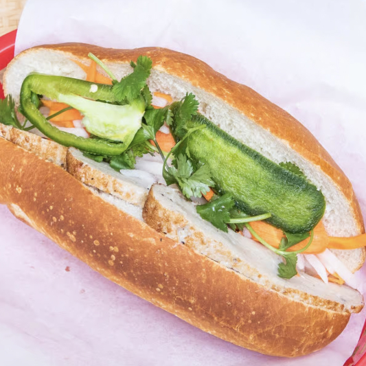 10. Fish Patties Sandwich (Chả C&aacute;)