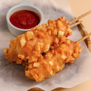 Mozzarella Potato Corn Dog 감자 핫도그