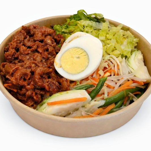 Summer Spicy Pork Bowl