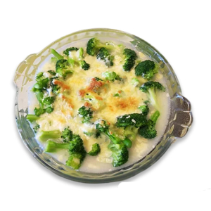Baked Vegetables in Cream Sauce