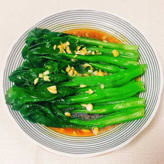 Choy Sum with Oyster Sauce