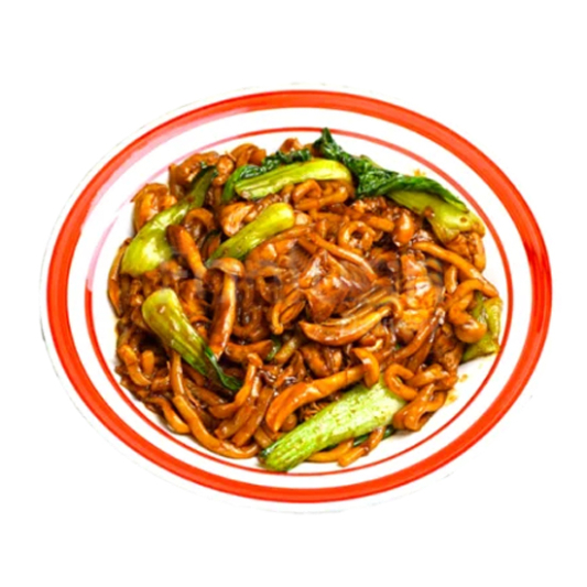 Black Pepper Chicken with Pasta