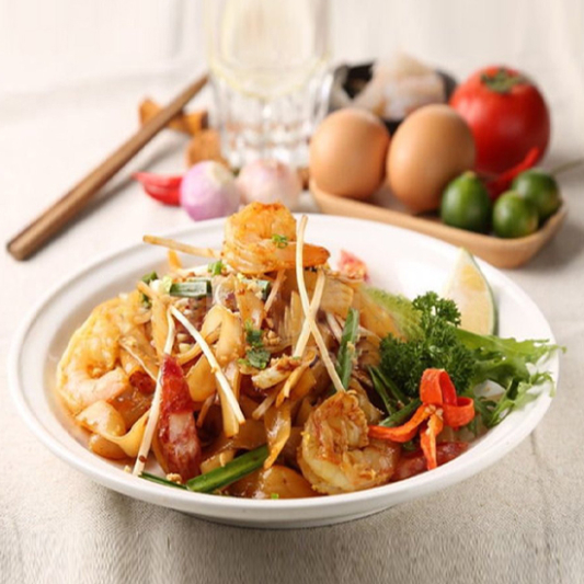 Chow Fun in Singapore Style