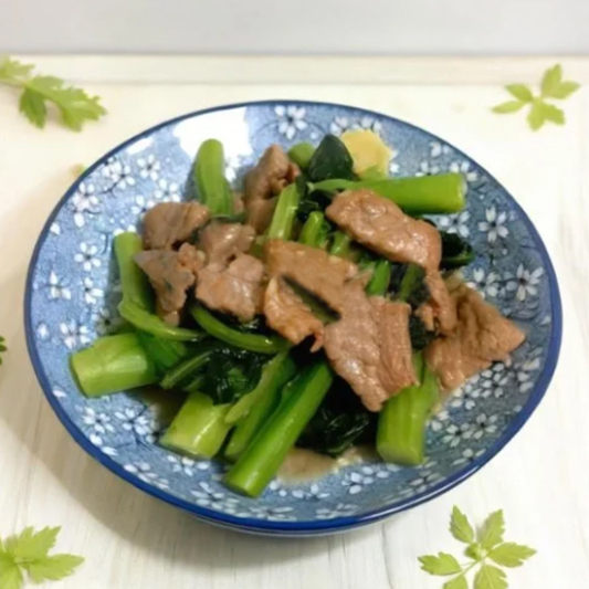 Beef with Choy Sum