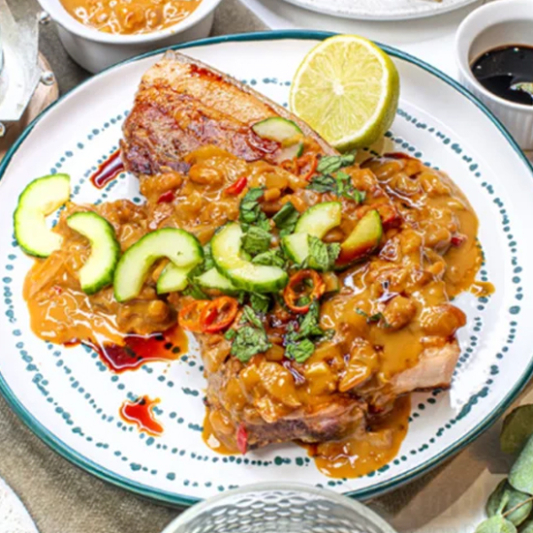 Spicy Pepper Pork Chop