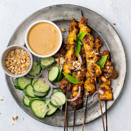 Satay Chicken Skewer (Half Dozen)