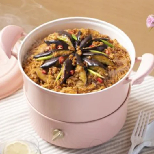 Eggplant Chicken with Vermicelli