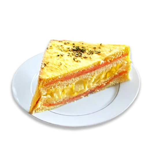 Spam and Egg Sandwich