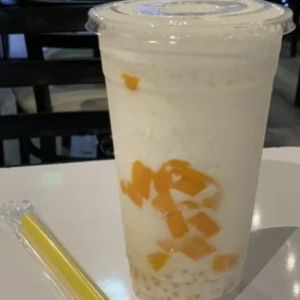 Mango Tapioca with Coconut Milk Specialty Drink