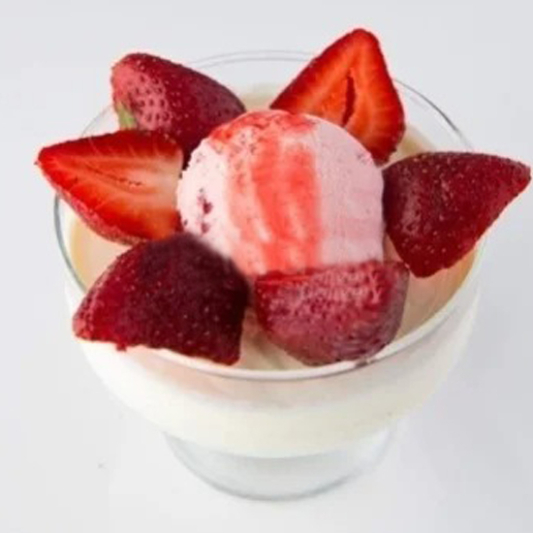 Strawberry Panna Cotta