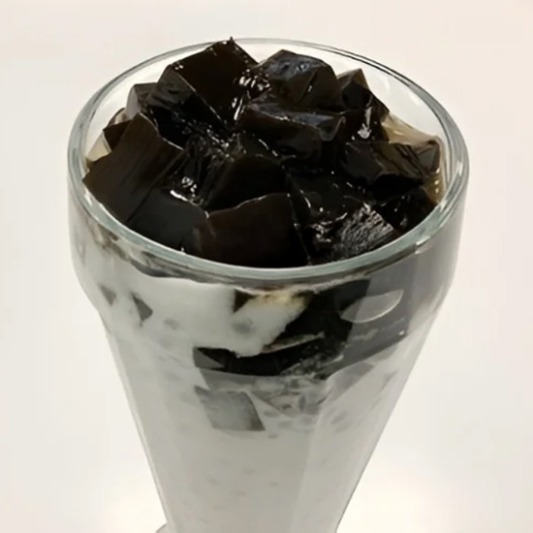 Grass Jelly with Coconut Milk Specialty Drink