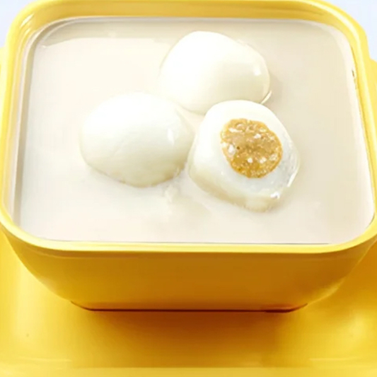 Almond Soup with Egg White with Balls