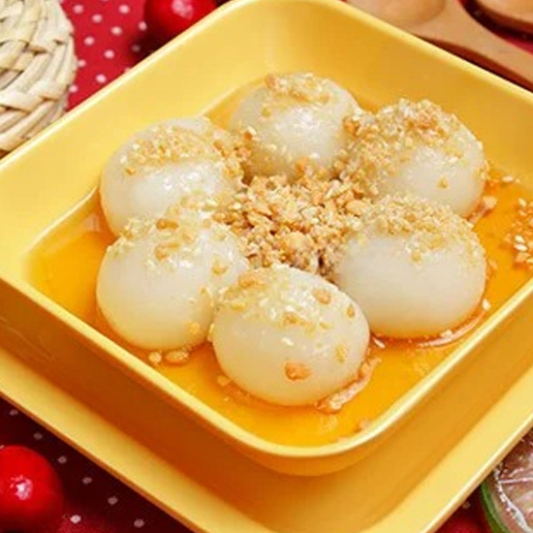 Peanut Coated Glutinous Rice Balls