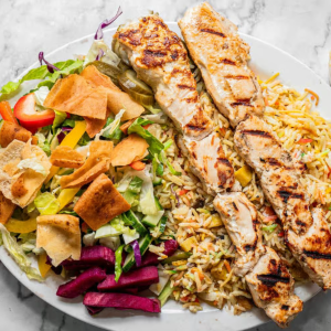 Chicken Kebab Plate