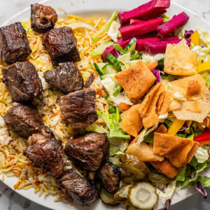 Beef Tenderloin Tikka Plate