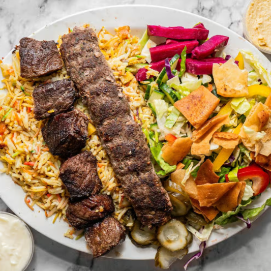 Sultani Kebab Plate