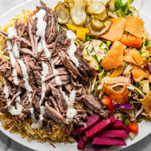 Beef Shawarma Plate