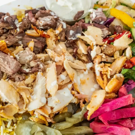 Mixed Shawarma Plate