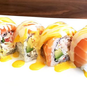 9. Mango Salmon Roll