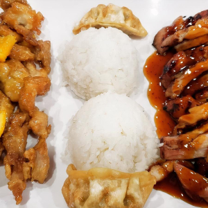 10. Chicken Teriyaki & Orange Chicken