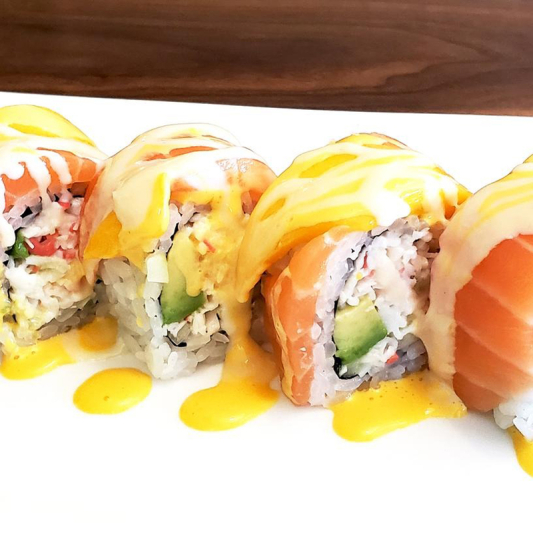 9. Mango Salmon Roll