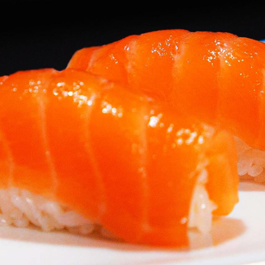 Smoked Salmon Sushi