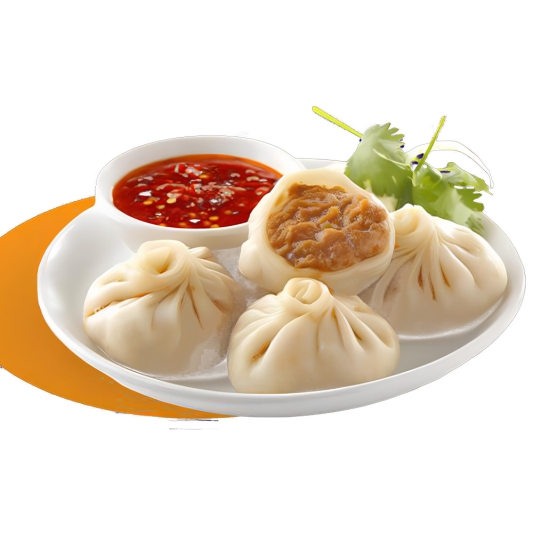 Steamed Chicken Dumplings (5 pcs)