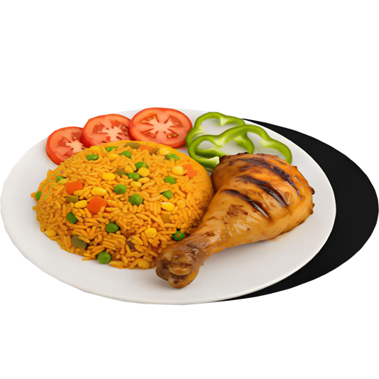 Fried Rice & Chicken 