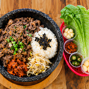 Bulgogi & Lettuce Set 불고기 & 쌈