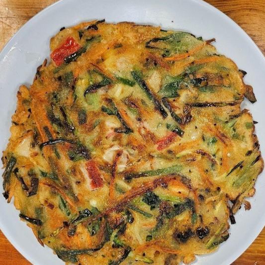 Seafood Pancake 해물파전 