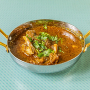 Curry de ch&egrave;vre avec os / Bone Goat Meat