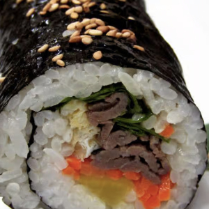 Spicy Gochujang Bulgogi Kimbap