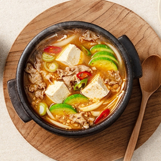 Beef Soybean Soup 된장찌개
