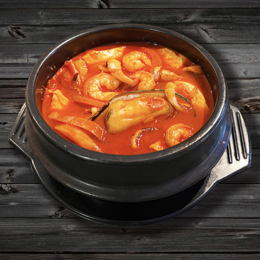 Seafood Soft Tofu Soup 해물순두부