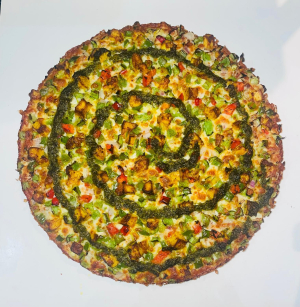 Pesto Chicken Pizza