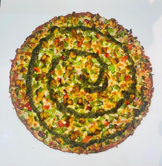 Pesto Chicken Pizza