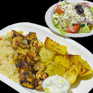 Chicken Souvlaki (2 pcs)