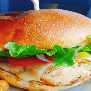 Grilled Chicken Burger