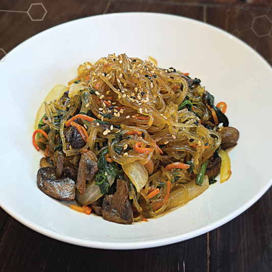 Japchae (Sweet Potato Starch Noodles)