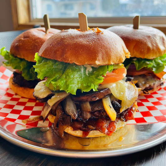 Tropical Hawaiian Burger