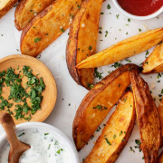 Potato Wedges (Baked)